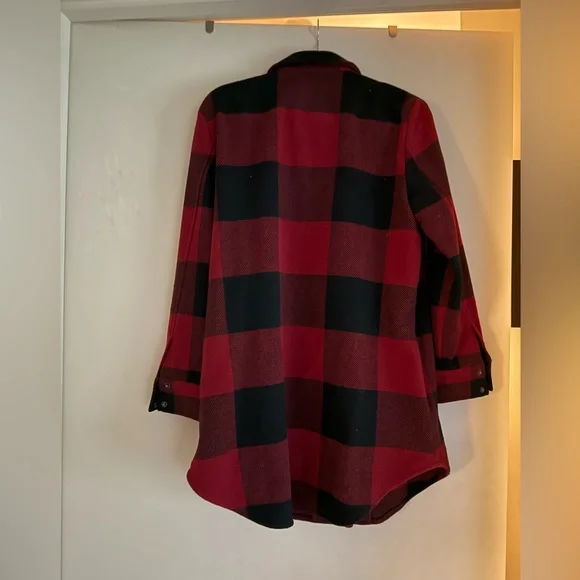 BB Dakota Eldridge Plaid Shirt Jacket- Size M- like new!! Excellent condition - Picture 3 of 9
